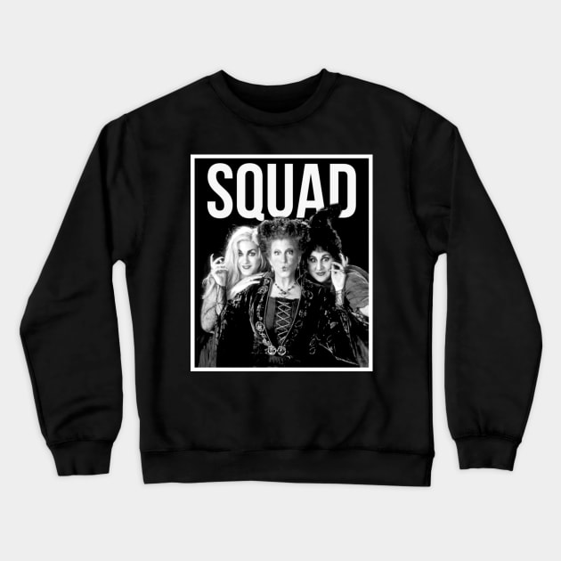 halloween it's just a bunch of hocus pocus squad Crewneck Sweatshirt by Gpumkins Art